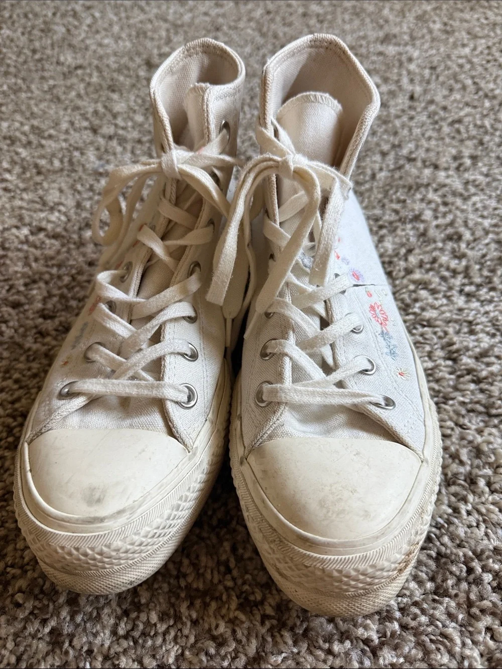 Converse All Stars cream high